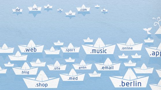 Infografik zu den neuen Domain-Endungen