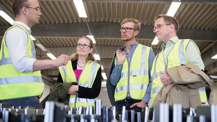 Cirkulär IT. Andreas Ericson, produktionschef på Inrego, beskriver  hur Inrego arbetar med IT-återanvändning för regeringens utredningsgrupp inom cirkulär ekonomi.  
