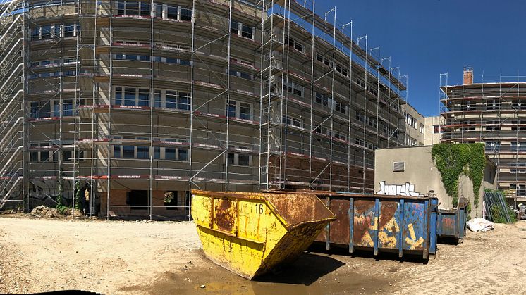 Baustelle Pestalozzistraße, Berlin Pankow