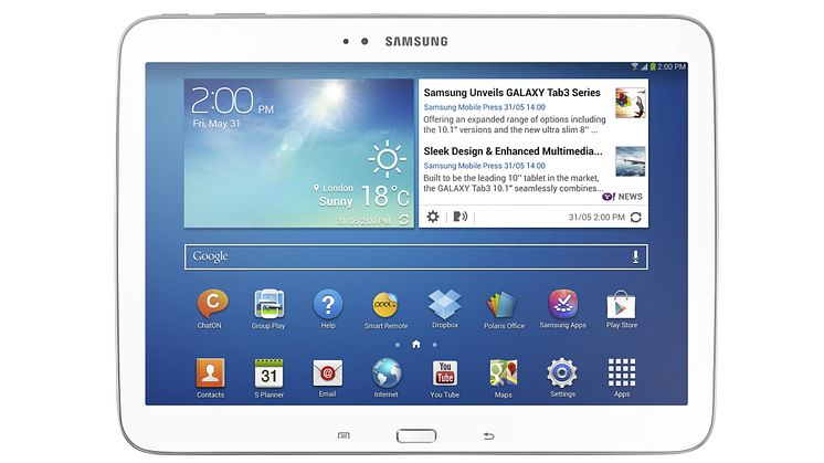 Nu kommer Samsung Galaxy Tab 3 - Ett hat-trick i surfplattor ger stor valmöjlighet
