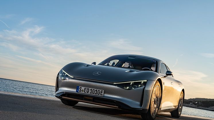 Mercedes-Benz VISION EQXX slog rekord i energieffektivitet