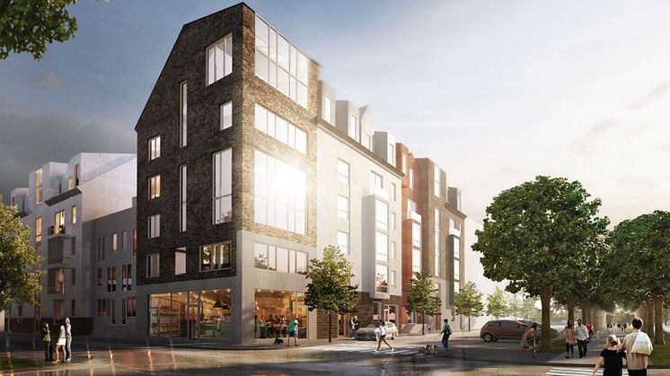 Kärnhem uppför nya bostäder i centrala Norrköping
