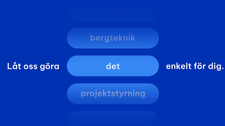 Nu kommer Bengt Dahlgrens nya budskap:  "Låt oss göra det enkelt för dig."