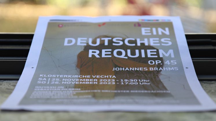Großes Gemeinschaftsprojekt von Universität Vechta und Kantorei Vechta: Ein deutsches Requiem von Johannes Brahms wird aufgeführt