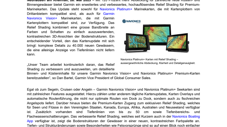 PM_Garmin_CH_Premium Marinekarten Relief_Shading Update