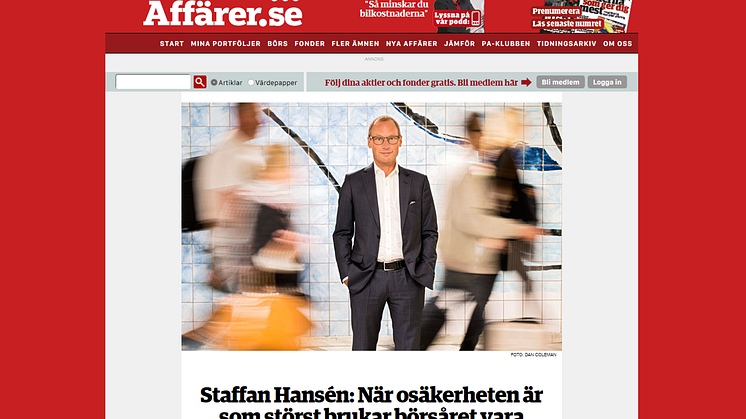 När osäkerheten är som störst brukar börsåret vara som bäst