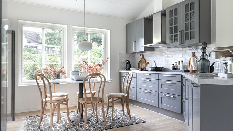 Visningshuset Smart 126 i Borås är ett av de hus som håller öppet under visningshelgen. 