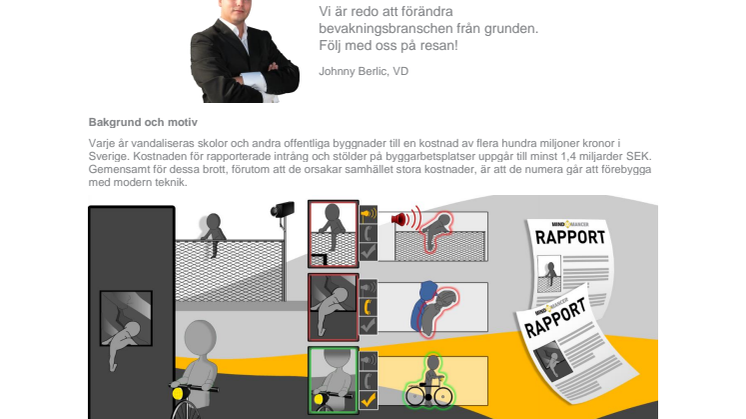 Intelligent kamerabevakning - Mindmancer genomför nyemission om 21,5 MSEK och ansöker om listning på NASDAQ OMX First North