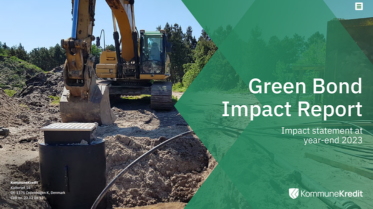 KommuneKredit publishes Green Bond Impact Report - Impact statement at year-end 2023