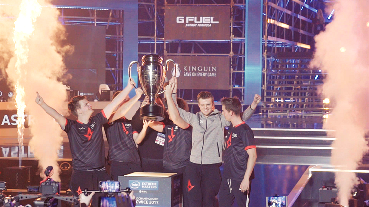 Astralis ved Intel Extreme Masters i Katowice, Polen (foto RFRSH.net)