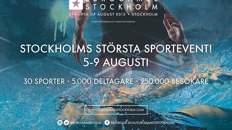 MTR Express sponsrar världens största sportevent för hbtq-personer