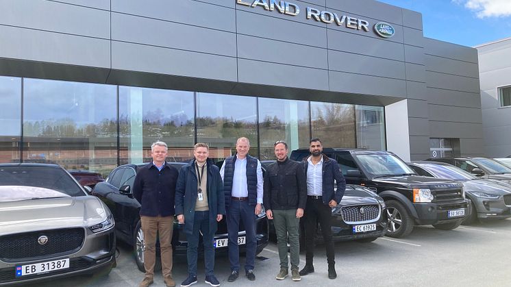 Nytt garantisamarbeid: Real Garant blir samarbeidspartneren til Jaguar Land Rover Norge