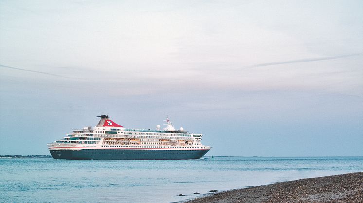 Balmoral at sea