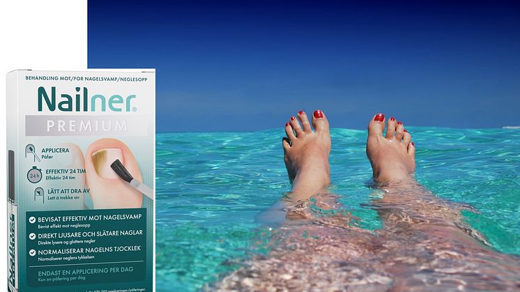 Tips från Nailner! Så blir du kvitt nagelsvampen i sommar