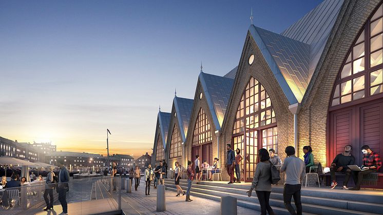 Visionsbild för Feskekôrka av White Arkitekter