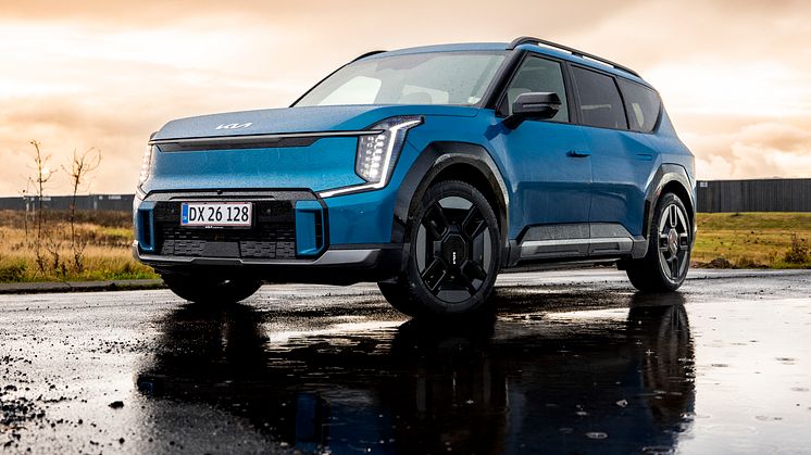 Nu kan Kia Danmark tilbyde den populære og praktiske familiebil, Kia EV9, som en rummelig varebil