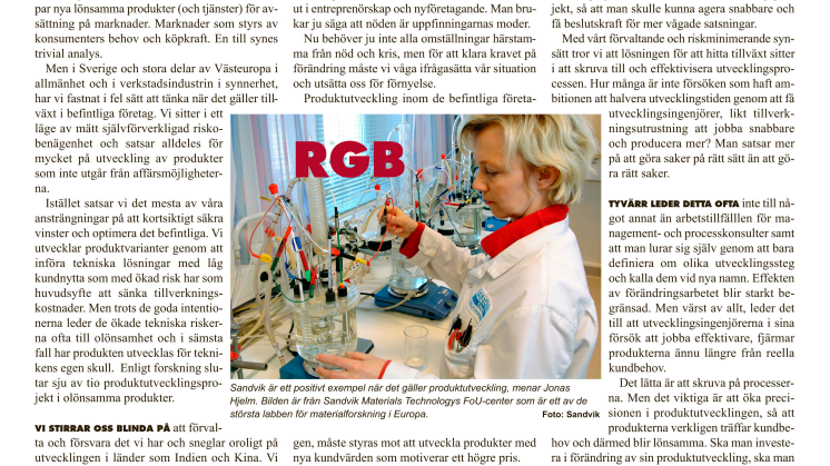 Industrialisten är död och vi som är kvar tänker fel
