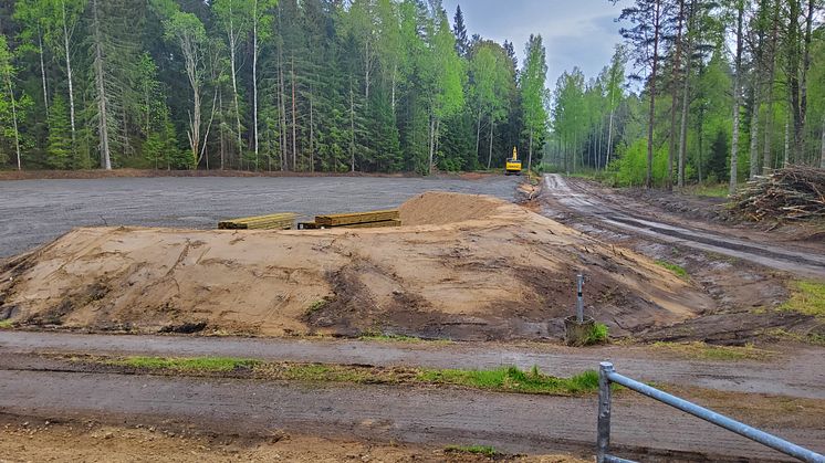 Djäknesundet, ny parkeringsplats 1