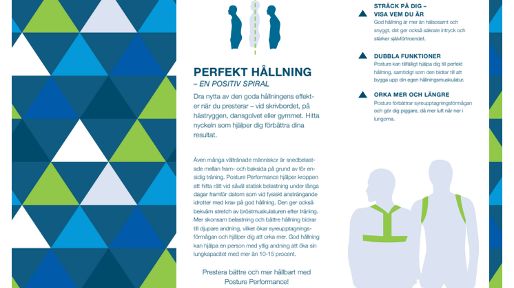 Posture Performance - förbättrar dina prestationer både vid statisk och tillfällig belastning
