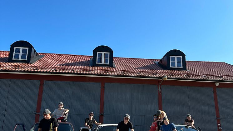 Inspelning av musikvideon till Bra Drag