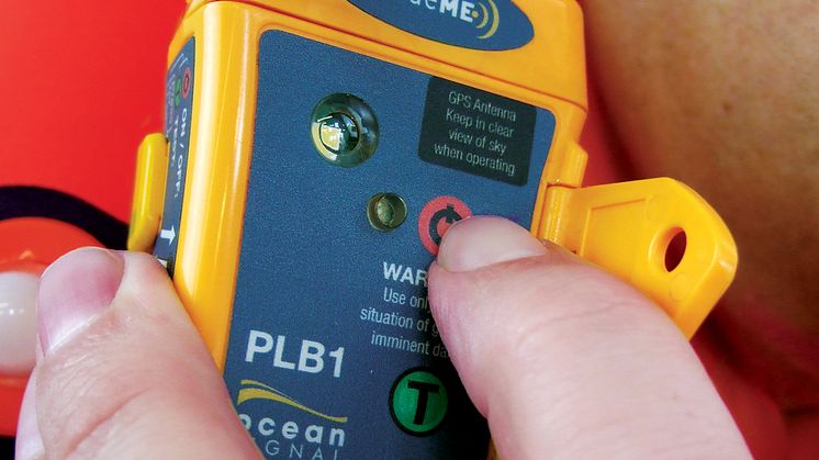 Ocean Signal rescueME PLB1 - one hand operation