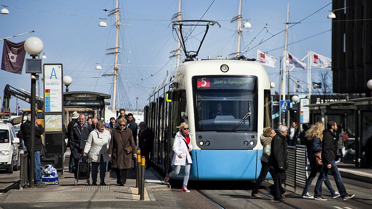 Göteborgs Stad får ersättning för bristande spårvagnstrafik