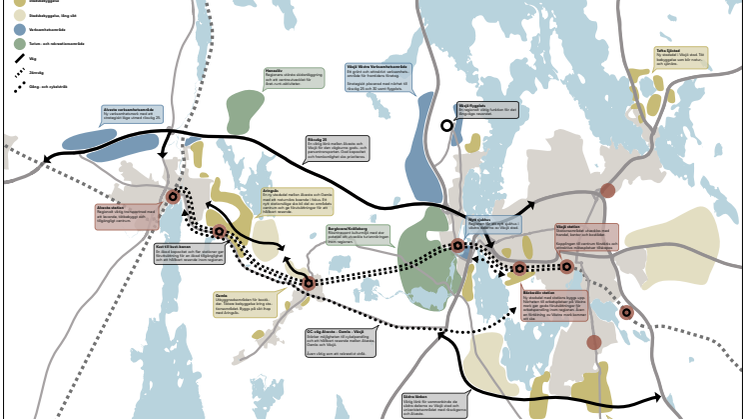 Alvesta och Växjö kommun sätter gemensam utvecklingsstrategi