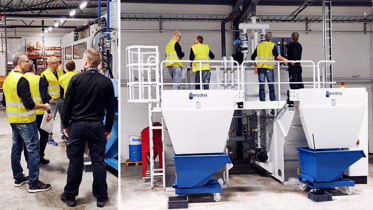 Referensbesök hos Stig Wahlström Hydraulik AB