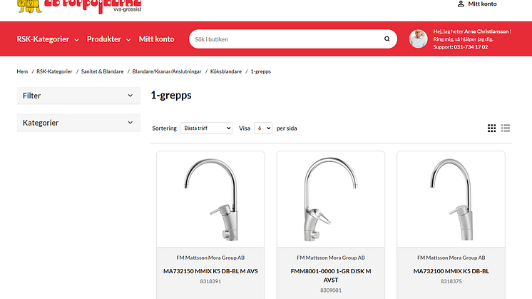 Rörpojkarna lanserar webbshop