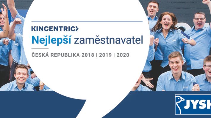 Potřetí už to nebude náhoda. JYSK znovu obhájil titul Nejlepšího zaměstnavatele