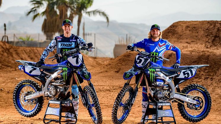Monster Energy Yamaha Factory Racing Team’s Justin Barcia and Aaron Plessinger Ready for 2020 Return