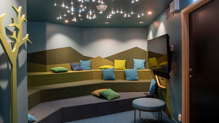 Sagorummet, Kulturhuset Bergsjön - foto Kristian Schling, Sweco