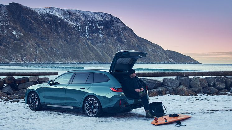Helt nye BMW i5 Touring