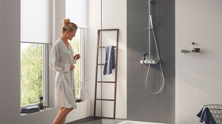 GROHE tuo markkinoille uuden Euphoria SmartControl -suihkujärjestelmän.