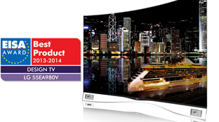 LG'S BUEDE OLED-TV FÅR DESIGNERPRIS AV ESIA 2013