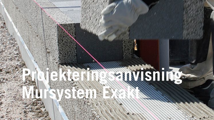 Finja förenklar beräkningen av Mursystem Exakt