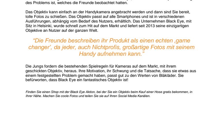 DIE LÖSUNG LAG IN IHREN TASCHEN