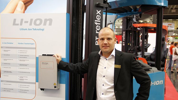 Lithium Jon teknologi hos Toyota Material Handling