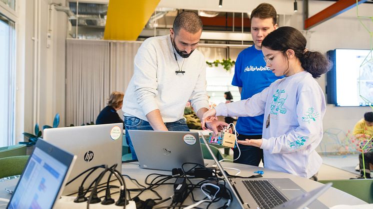 Fun & creative making at Kids Hack Day at Toca Boca 