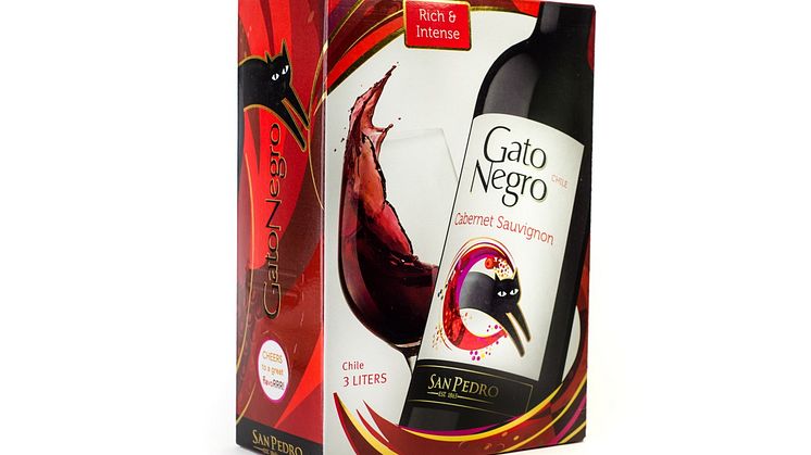 Viña San Pedro uppmärksammar Gato Negros historia med ny spännande design
