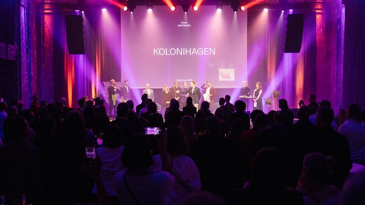 Vinneren av Matprisen 2023: Kolonihagen. Foto: Magnus Gulliksen/Matprisen