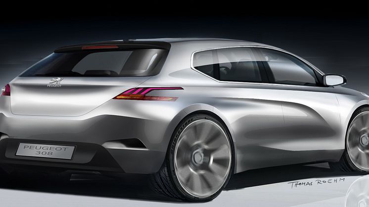 Nya Peugeot 308 på Frankfurt Motor Show