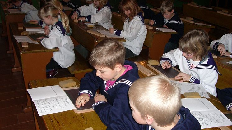Historische Schulstunde Anno 1925