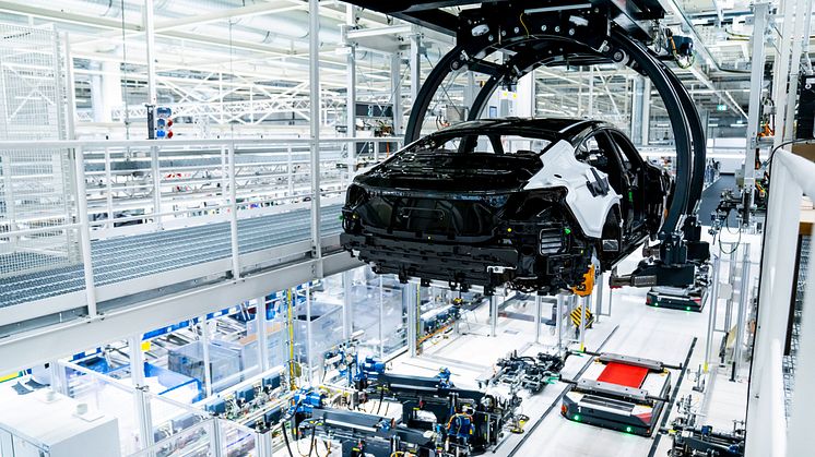 Produktion af Audi e-tron GT på Böllinger Höfe