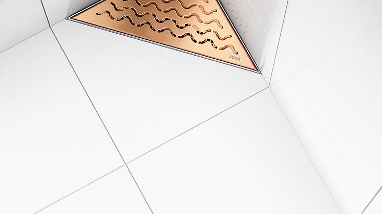 Purus Corner Rose Gold - Pearl