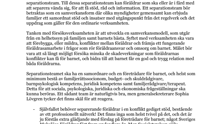 Låt frivilliga hjälpverksamheter stödja en frivillig stödverksamhet!