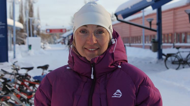 Nina Lintzén, forskare i geoteknik vid Luleå tekniska universitet
