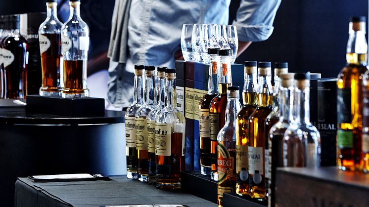 Scandlines' Whisky & Festival im BorderShop Puttgarden