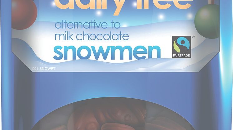 Plamil melkefri sjokoladesnømenn økologisk Fairtrade