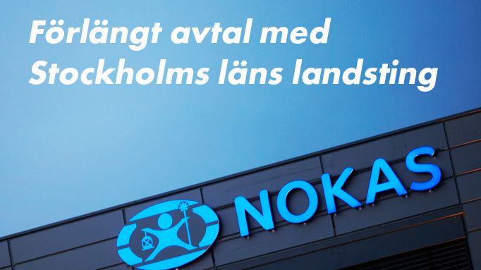 Stockholms läns landsting förlänger avtalet med Nokas